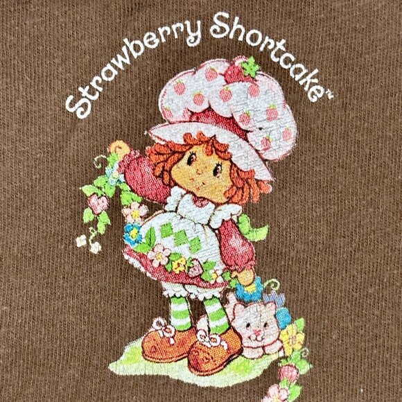 Vintage Strawberry Shortcake ringer tee - Small - Picture 2 of 6